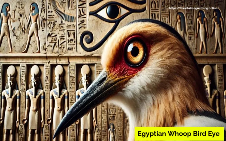 Egyptian Whoop Bird Eye