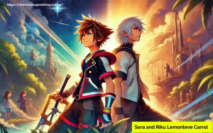 Sora and Riku Lemonteve Carrol